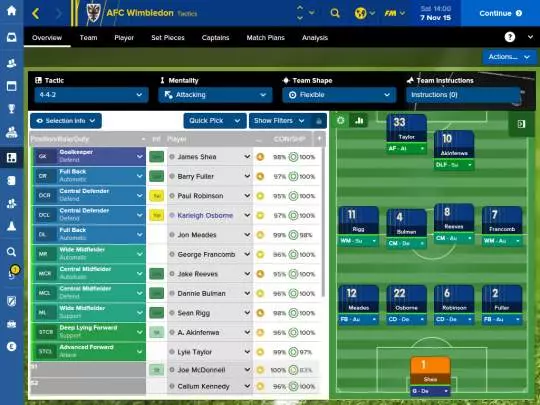 Football Manager Touch 2016