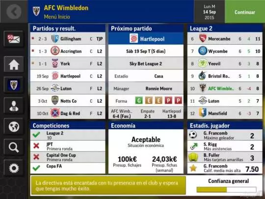 Football Manager Mobile 2016
