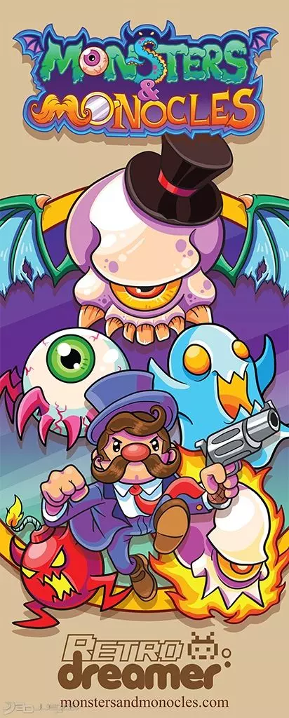 Carátula de Monsters & Monocles