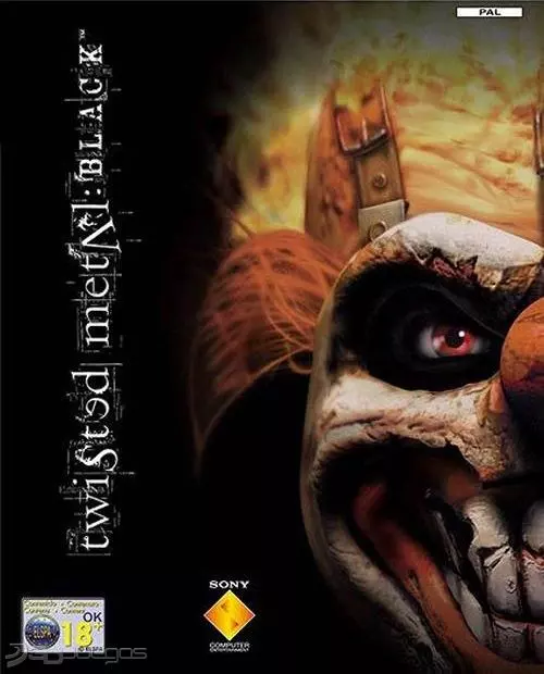 Carátula de Twisted Metal Black