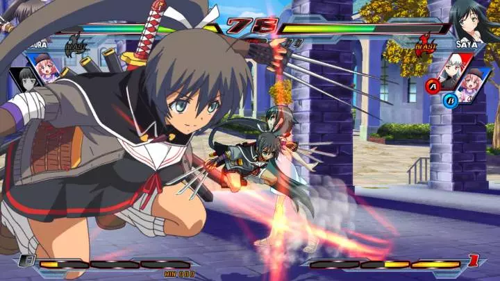Nitroplus Blasterz: Heroines Infinite Duel