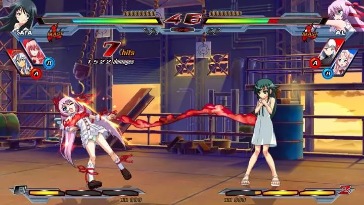 Nitroplus Blasterz Heroines Infinite Duel