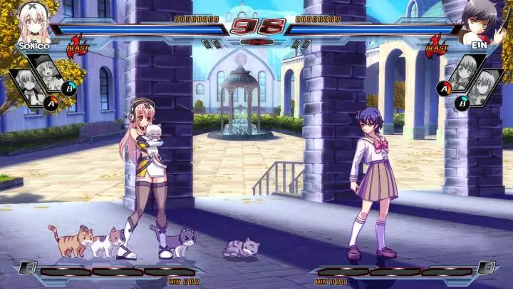 Nitroplus Blasterz Heroines Infinite Duel