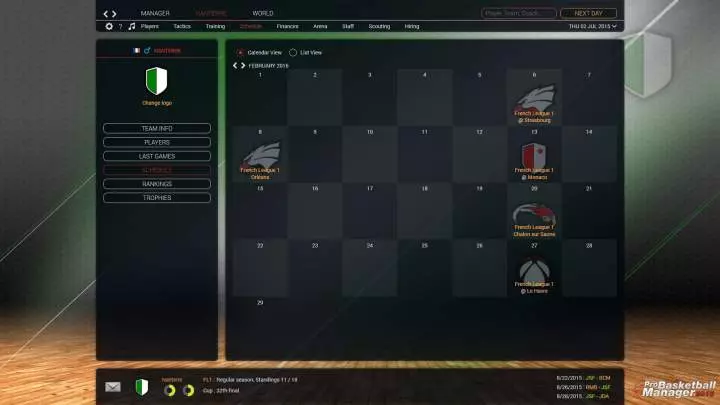 Pro Basketball Manager 2016