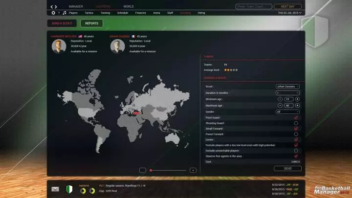 Pro Basketball Manager 2016 - PC