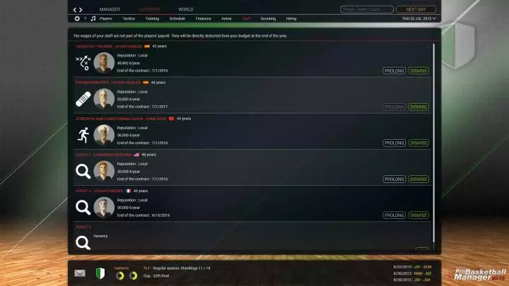 Pro Basketball Manager 2016