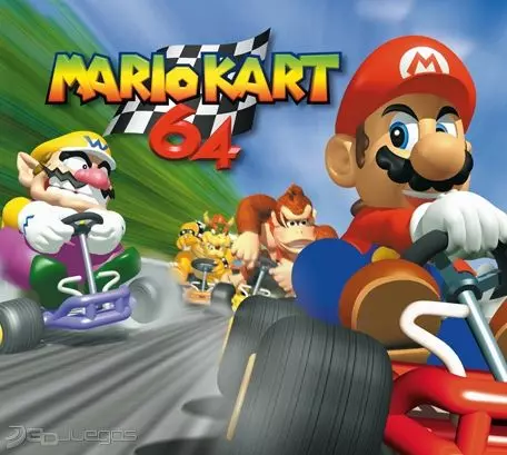 Carátula de Mario Kart 64