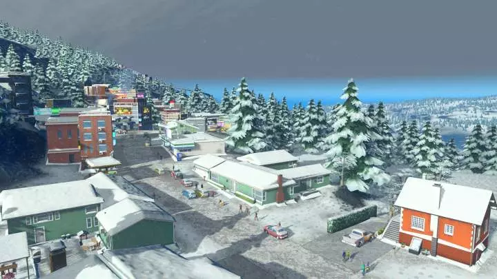 Cities Skylines - Snowfall