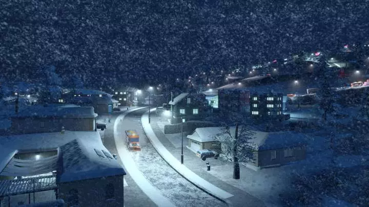Cities Skylines - Snowfall