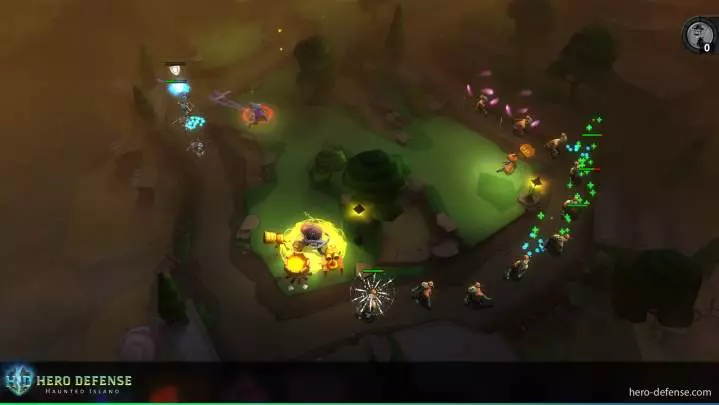 Hero Defense - Haunted Island
