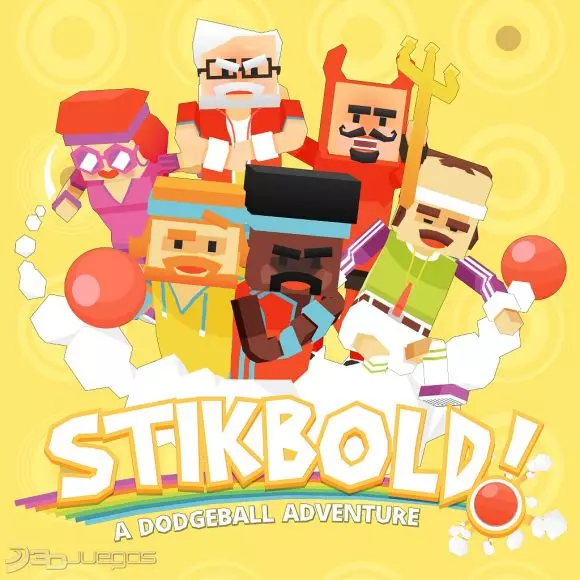 Carátula de Stikbold! A Dodgeball Adventure
