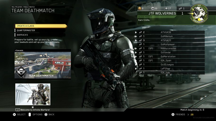 Call of Duty Infinite Warfare Xbox One