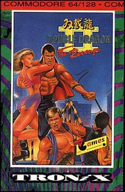 Carátula de Double Dragon II: The Revenge - C-64