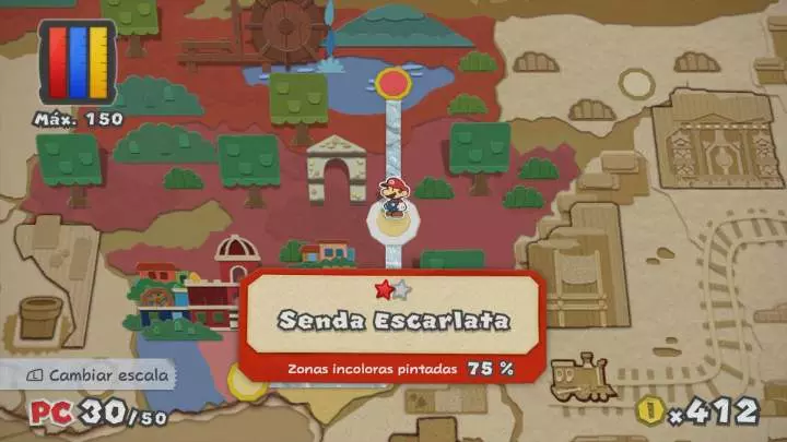 Paper Mario Color Splash - Wii U