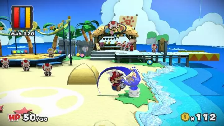 Paper Mario Color Splash - Wii U