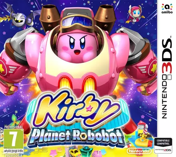 Carátula de Kirby: Planet Robobot