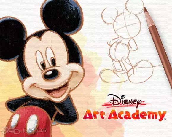 Carátula de Disney Art Academy