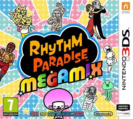 Carátula de Rhythm Paradise Megamix