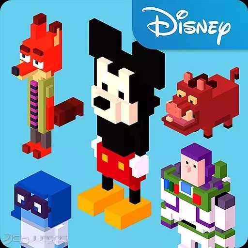 Carátula de Disney Crossy Road