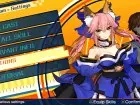 Fate/EXTELLA The Umbral Star - Pantalla