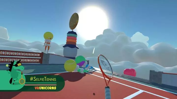 #SelfieTennis