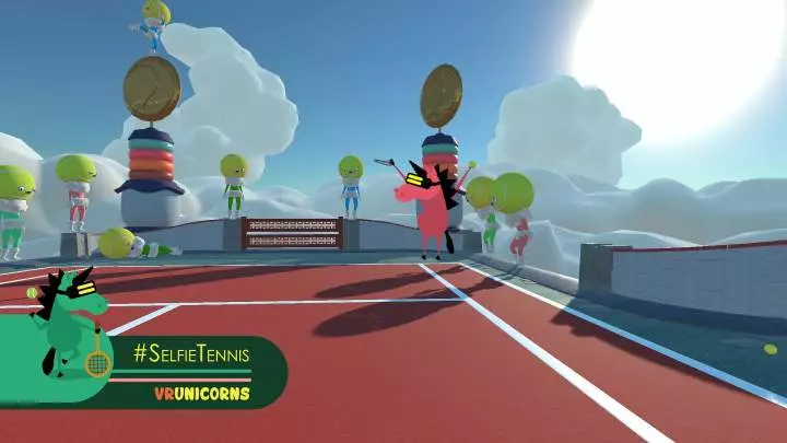 #SelfieTennis