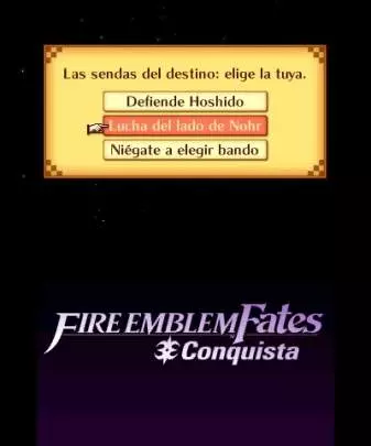 Fire Emblem Fates Conquista