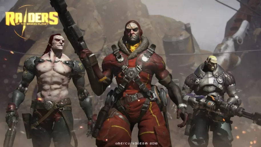 Spacelords: Raiders of the Broken Planet: Aventura contraoperativa multijugador