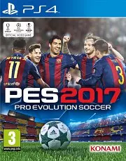 Carátula de PES 2017 - PS4