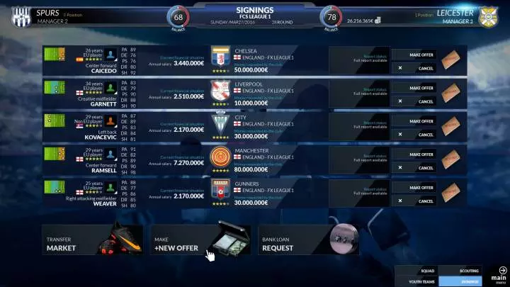 Football Club Simulator - FCS