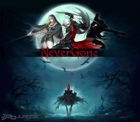 Carátula de Never Gone - A 2D Action Game