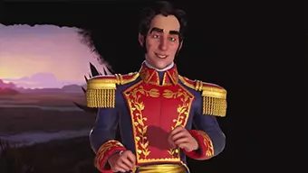 Simón Bolívar será el líder de Gran Colombia en Civilization VI - New Frontier