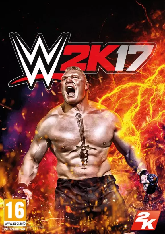 Carátula de WWE 2K17