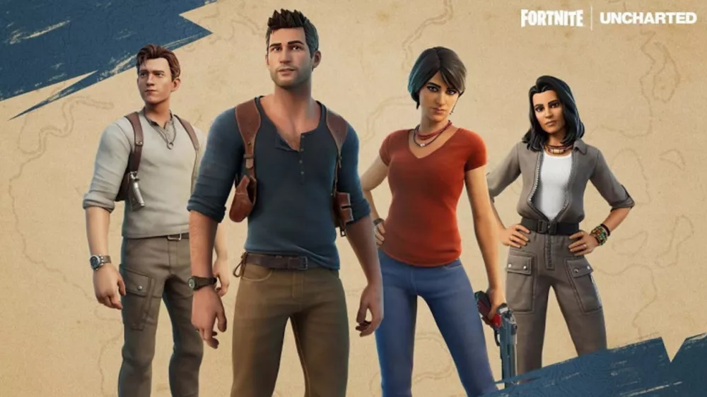 Nathan Drake y Chloe Frazer - Uncharted