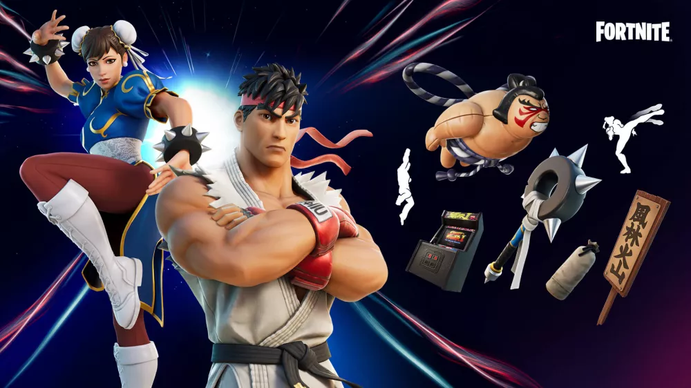 Ryu y Chun-Li - Street Fighter