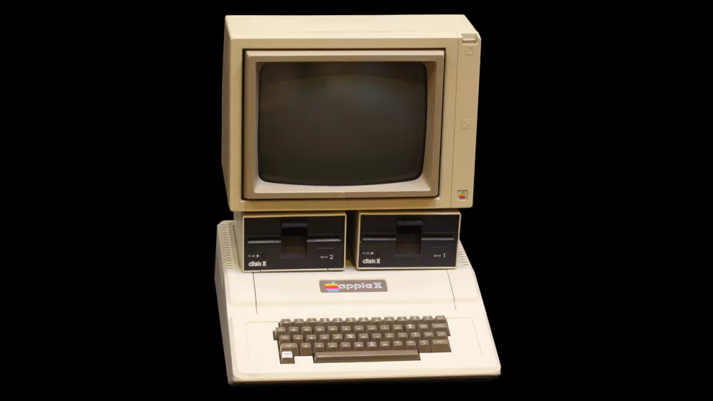 Más de 10.000 horas en su Apple II
