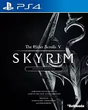 Carátula de The Elder Scrolls V: Skyrim - Special Edition - PS4