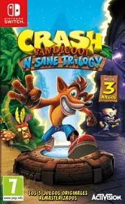 Carátula de Crash Bandicoot: N. Sane Trilogy - Nintendo Switch