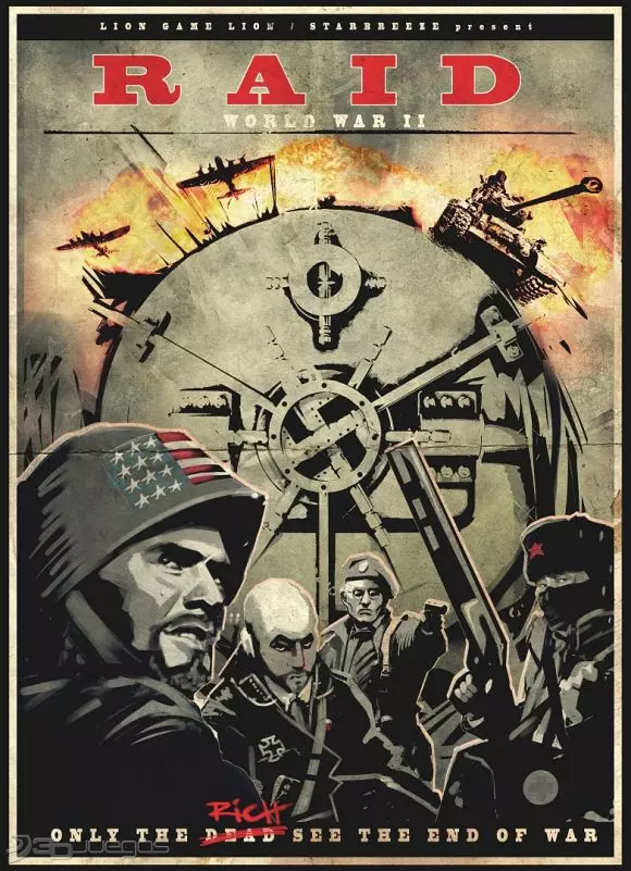 Carátula de RAID: World War II