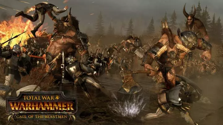 Total War Warhammer - Hombres Bestia