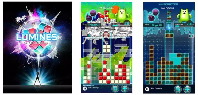 Lumines Puzzle and Music