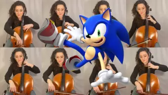 Si te gusta la música de Sonic, así de bien suena una de sus canciones al violonchelo