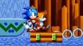 Sonic Mania: Green Hill Zone Act 2 Gameplay