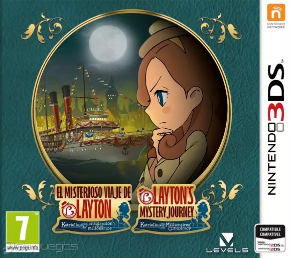 Carátula de El Misterioso Viaje de Layton