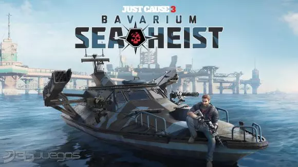 Carátula de Just Cause 3 - Bavarium Sea Heist