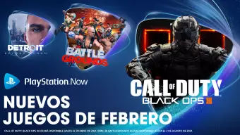 PlayStation Now suma 6 juegos en febrero: COD Black Ops 3, Detroit: Become Human y más