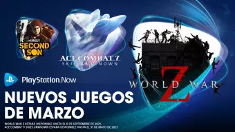 4 nuevos juegos aumentan el catálogo de PS Now en marzo: Ace Combat o Infamous entre ellos