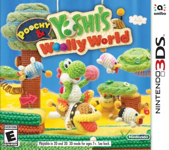 Carátula de Poochy & Yoshi's Woolly World
