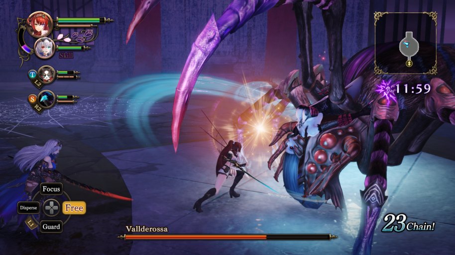 Nights of Azure 2 Bride of the New Moon Nintendo Switch