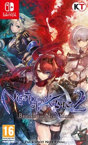Carátula de Nights of Azure 2: Bride of the New Moon - Nintendo Switch